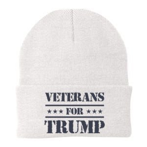 Veterans For Trump 2024 Knit Cap Winter Beanie