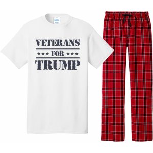 Veterans For Trump 2024 Pajama Set