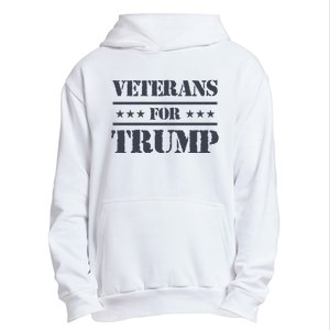 Veterans For Trump 2024 Urban Pullover Hoodie