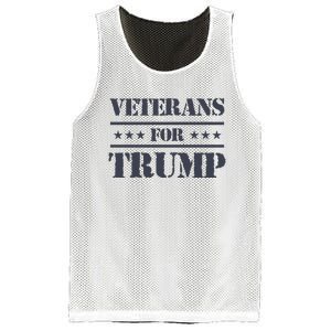 Veterans For Trump 2024 Mesh Reversible Basketball Jersey Tank