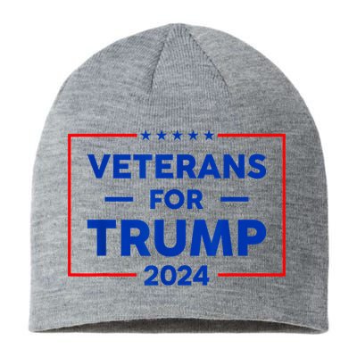 Veterans For Trump 2024 Sustainable Beanie
