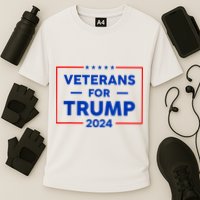 Veterans For Trump 2024 Cooling Performance Crew T-Shirt