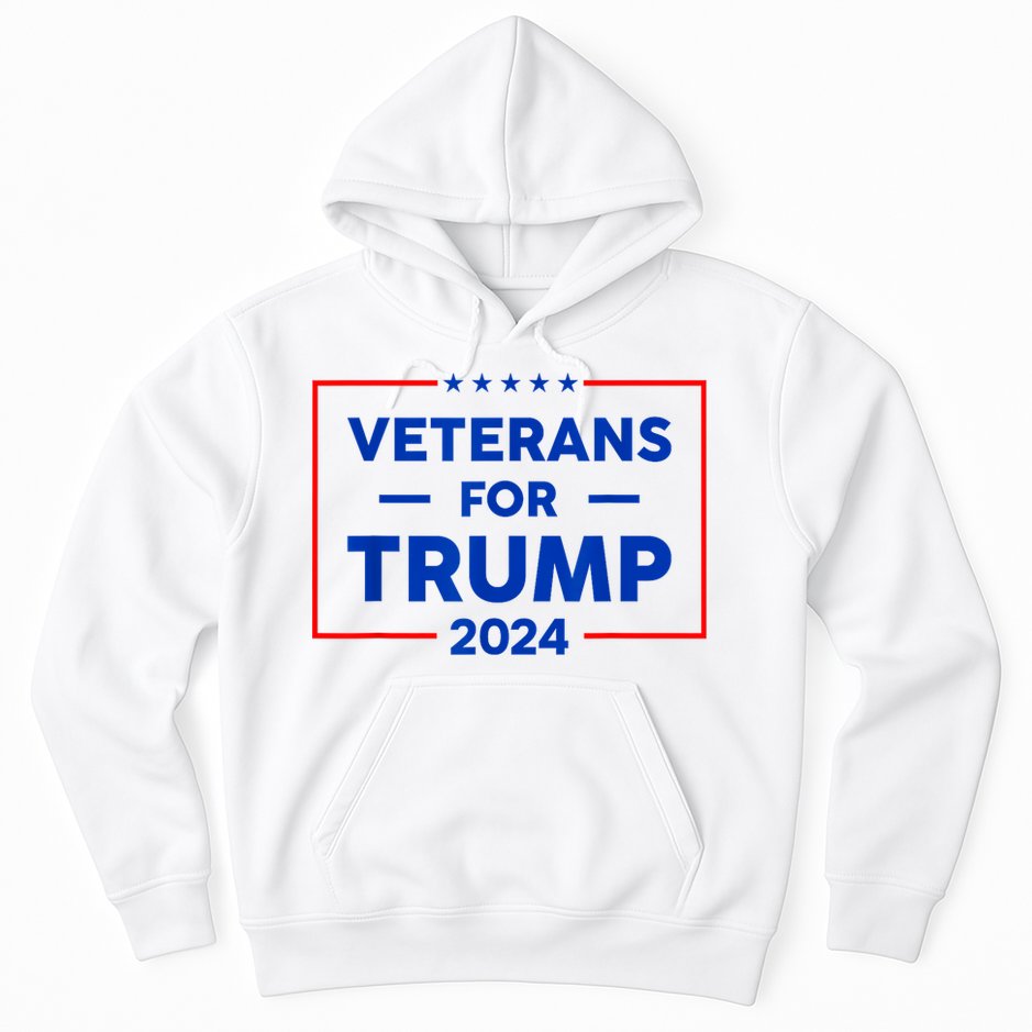 Veterans For Trump 2024 Hoodie