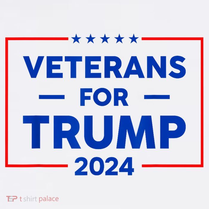 Veterans For Trump 2024 Tall T-Shirt