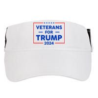 Veterans For Trump 2024 Adult Drive Performance Visor