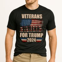 Veterans For Trump 2024 Pro American Troops Cooling Performance Crew T-Shirt