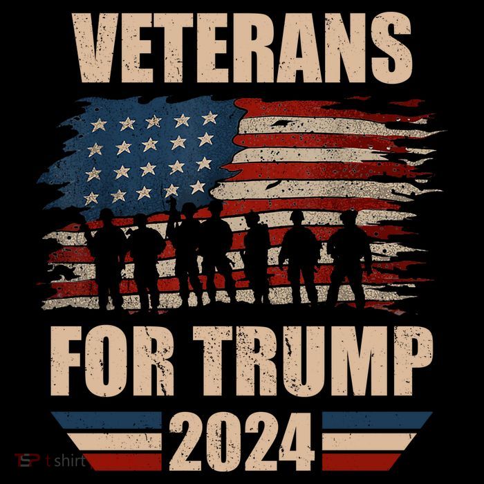 Veterans For Trump 2024 Pro American Troops Coffee Mug