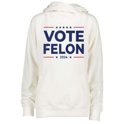 Vote Felon Trump 2024 45 And 47 Funny Vote For The Felon Tank Top Womens Funnel Neck Pullover Hood