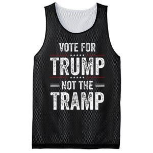 Vote For Trump Not The Tramp Mesh Reversible Basketball Jersey Tank