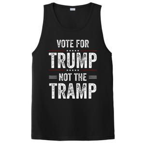 Vote For Trump Not The Tramp PosiCharge Competitor Tank