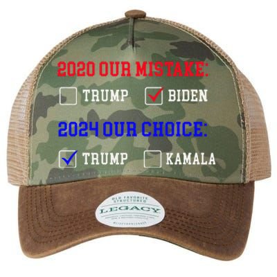 Vote For Trump! God Chose Trump To Restore Our Country! Legacy Tie Dye Trucker Hat