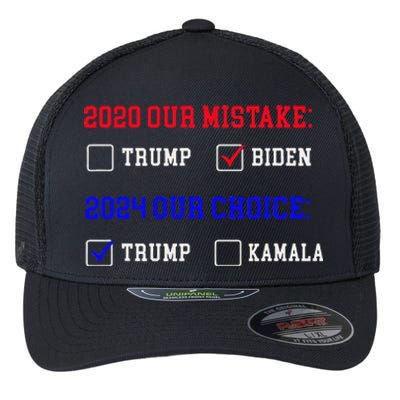 Vote For Trump! God Chose Trump To Restore Our Country! Flexfit Unipanel Trucker Cap