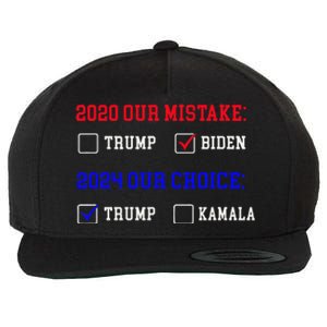 Vote For Trump! God Chose Trump To Restore Our Country! Wool Snapback Cap