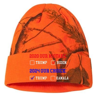 Vote For Trump! God Chose Trump To Restore Our Country! Kati Licensed 12" Camo Beanie