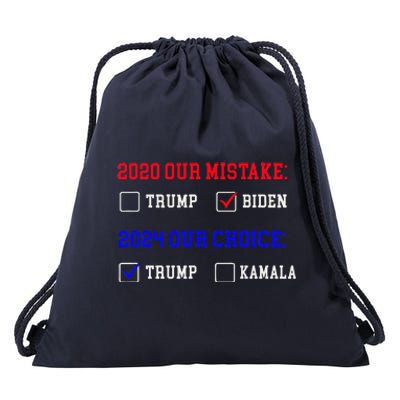 Vote For Trump! God Chose Trump To Restore Our Country! Drawstring Bag