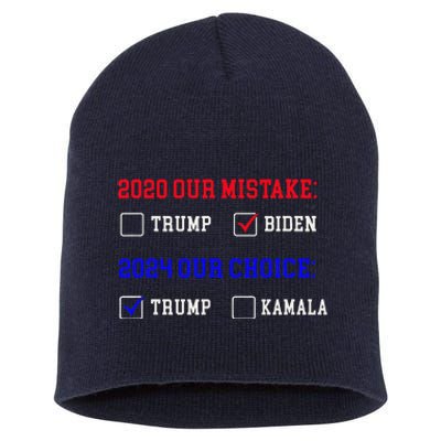 Vote For Trump! God Chose Trump To Restore Our Country! Short Acrylic Beanie