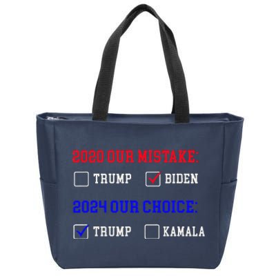 Vote For Trump! God Chose Trump To Restore Our Country! Zip Tote Bag