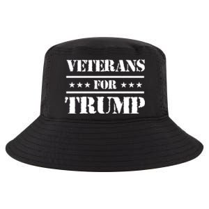 Veterans For Trump 2024 Cool Comfort Performance Bucket Hat