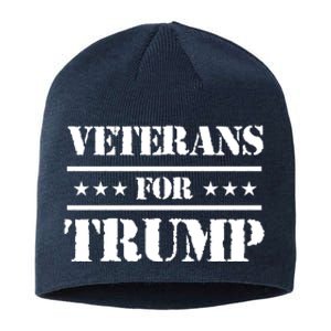 Veterans For Trump 2024 Sustainable Beanie