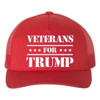 Veterans For Trump 2024 Yupoong Adult 5-Panel Trucker Hat