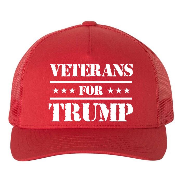 Veterans For Trump 2024 Yupoong Adult 5-Panel Trucker Hat