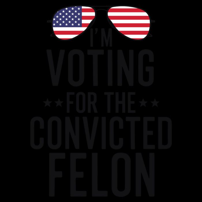 Voting For The Convicted Felon Statement 16 in Basic Backpack