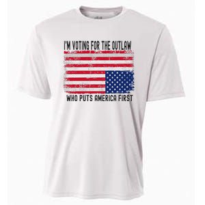 Voting For The Outlaw America First Cooling Performance Crew T-Shirt