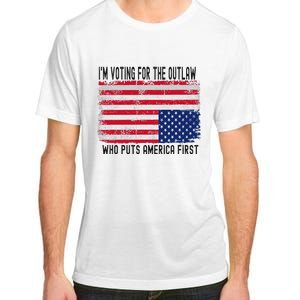 Voting For The Outlaw America First Adult ChromaSoft Performance T-Shirt