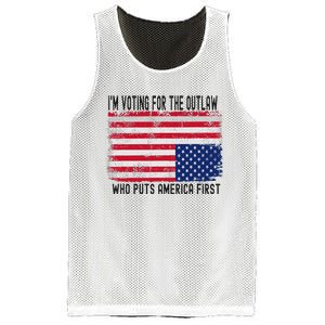 Voting For The Outlaw America First Mesh Reversible Basketball Jersey Tank