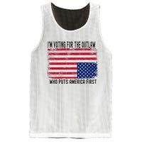 Voting For The Outlaw America First Mesh Reversible Basketball Jersey Tank