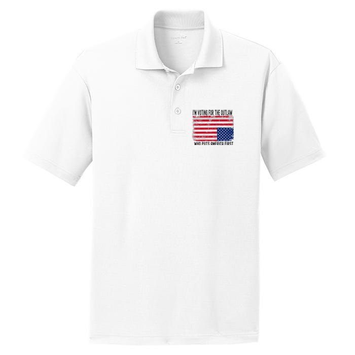 Voting For The Outlaw America First PosiCharge RacerMesh Polo