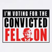 Voting For The Convicted Felon Graphic Mousepad