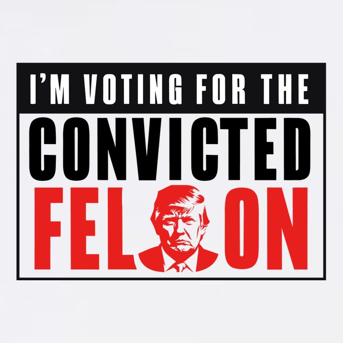 Voting For The Convicted Felon Graphic Mousepad