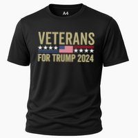 Veterans For Trump 2024 Election 2024 Cooling Performance Crew T-Shirt