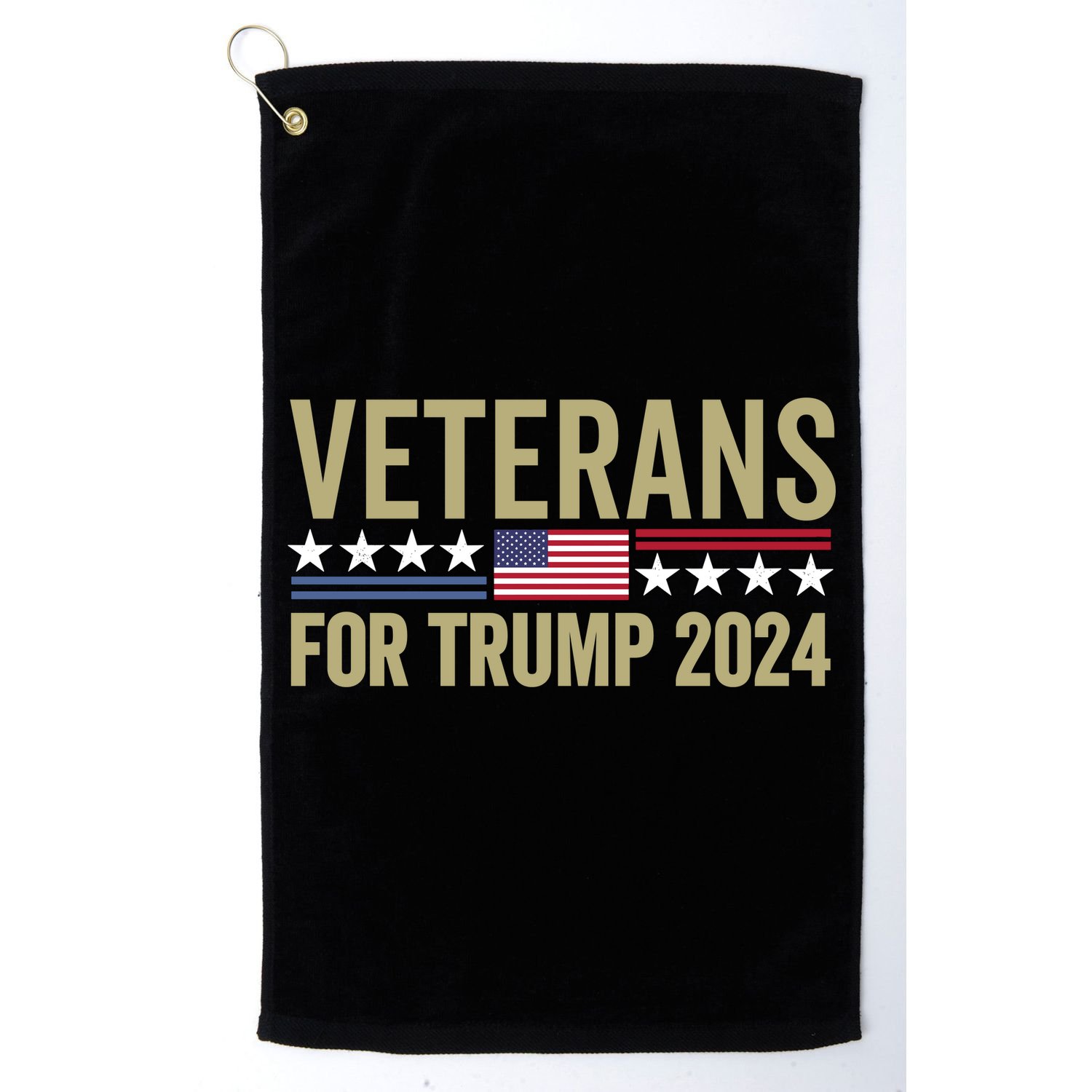 Veterans For Trump 2024 Election 2024 Golf Towel