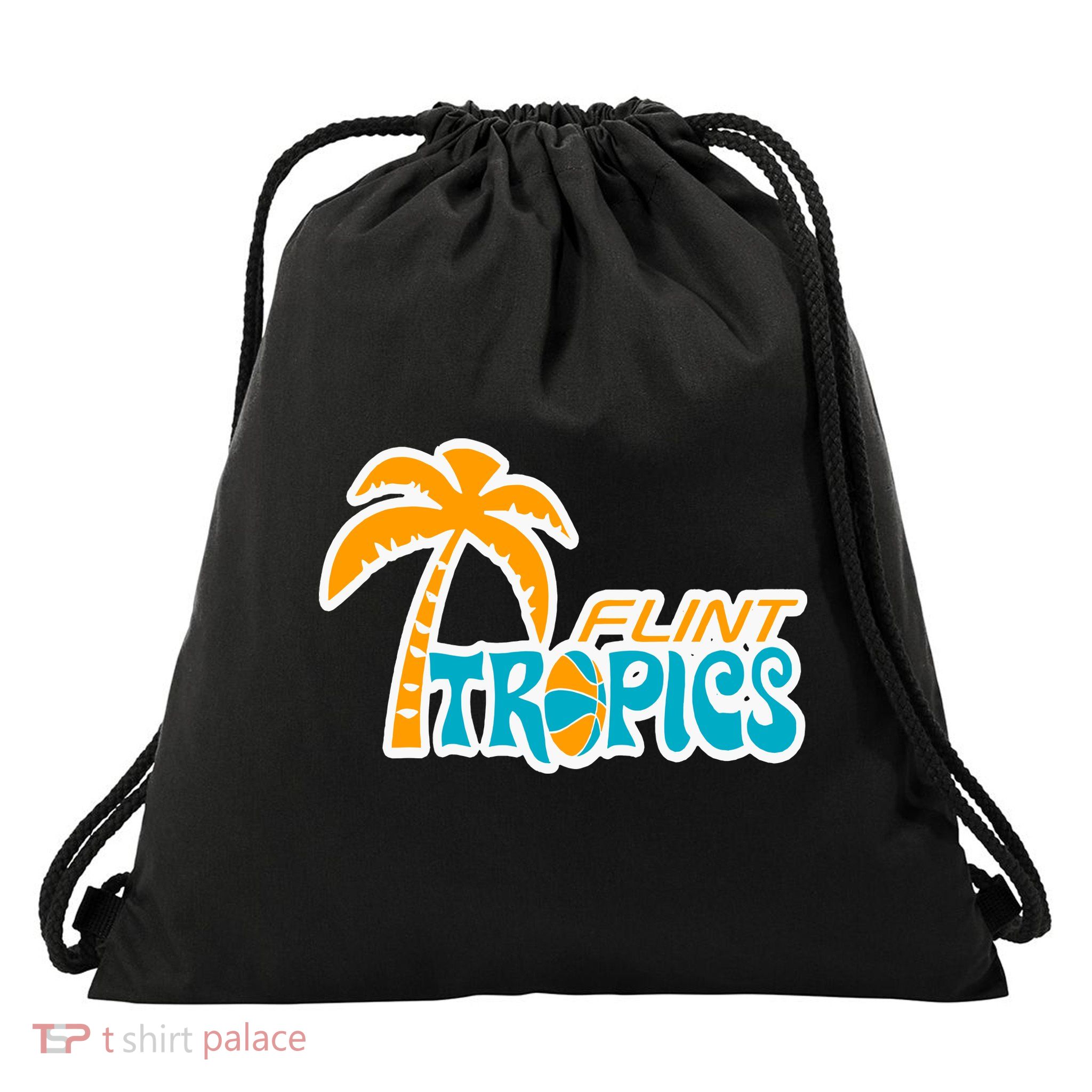 Volleyball Flint Tropics Drawstring Bag