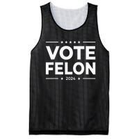 Vote Felon Trump 2024 45 And 47 Mesh Reversible Basketball Jersey Tank