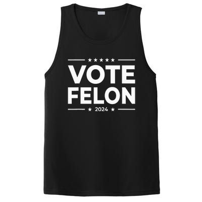 Vote Felon Trump 2024 45 And 47 PosiCharge Competitor Tank