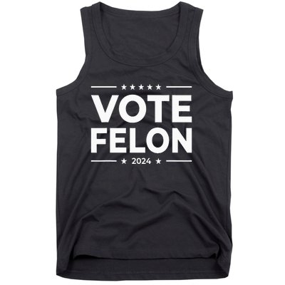 Vote Felon Trump 2024 45 And 47 Tank Top