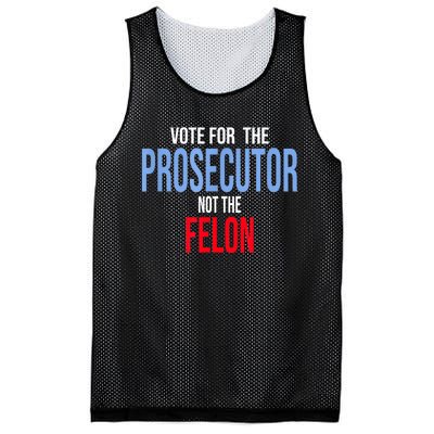 Vote For The Prosecutor Not The Felon Mesh Reversible Basketball Jersey Tank