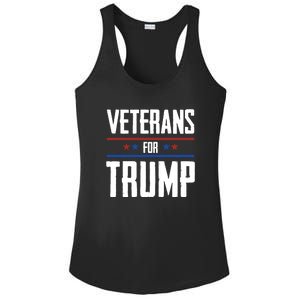 Veterans For Trump 2024 Ladies PosiCharge Competitor Racerback Tank