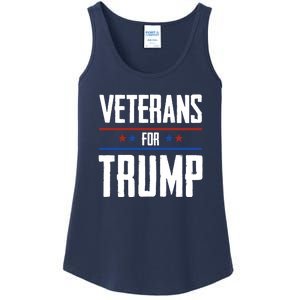 Veterans For Trump 2024 Ladies Essential Tank