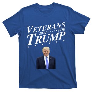 Veterans For Trump 2024 Conservative Republican Trump 2024 Gift T-Shirt