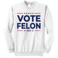 Vote Felon Trump 2024 45 And 47 Sweatshirt