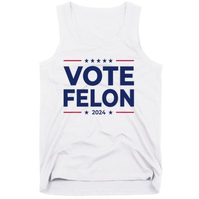 Vote Felon Trump 2024 45 And 47 Tank Top