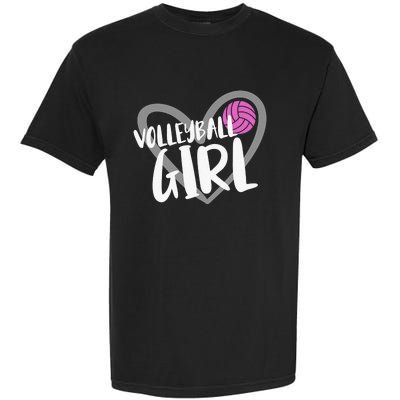 Volleyball For Teen Girls  Love Volleyball Garment-Dyed Heavyweight T-Shirt