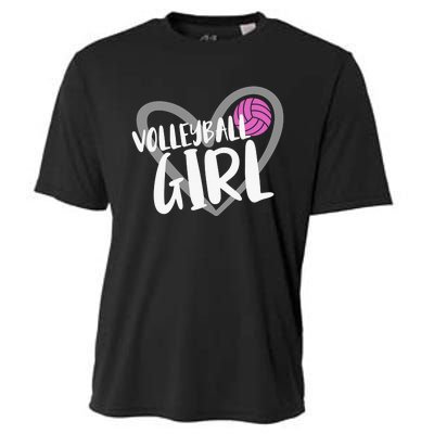 Volleyball For Teen Girls  Love Volleyball Cooling Performance Crew T-Shirt