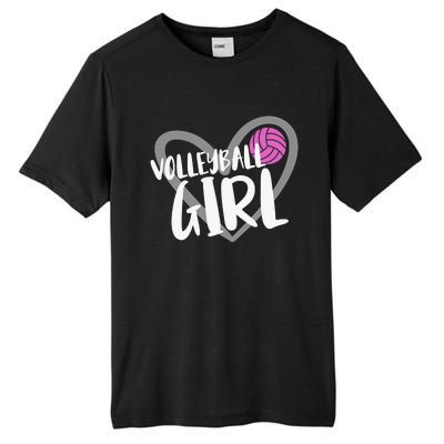 Volleyball For Teen Girls  Love Volleyball Tall Fusion ChromaSoft Performance T-Shirt