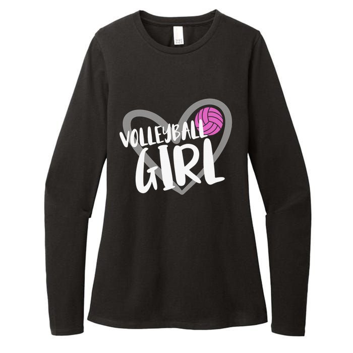 Volleyball For Teen Girls  Love Volleyball Womens CVC Long Sleeve Shirt