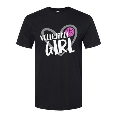 Volleyball For Teen Girls  Love Volleyball Softstyle CVC T-Shirt